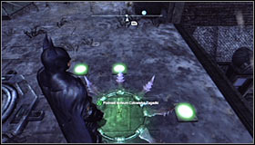 Right after beginning the ride, hold down the left trigger to slow down the whole process - Batman trophies (22-30) | Bowery - Bowery - Batman: Arkham City Game Guide