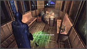 Approach the hacking mini-game and create the password #1 - Batman trophies (22-30) | Bowery - Bowery - Batman: Arkham City Game Guide