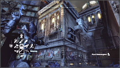 There is a total of twelve TYGER cams in the Bowery and destroying them will let you complete a total of four riddles (three cameras per each) - TYGER cameras | Bowery - Bowery - Batman: Arkham City Game Guide