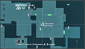 Explore the are below the Loading Bay and stop north-east of the Trophy #1 #2 - Batman trophies (01-15) | Steel Mill - Steel Mill - Batman: Arkham City Game Guide
