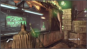 Start using the Batarangs to destroy the penguins #1 - Batman trophies (01-15) | Steel Mill - Steel Mill - Batman: Arkham City Game Guide