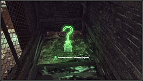 Now you can enter the shaft #1 which will take you to where the Trophy is hidden #2 - Batman trophies (16-24) | Steel Mill - Steel Mill - Batman: Arkham City Game Guide