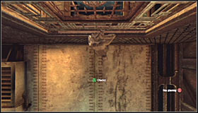 After getting onto the upper ledge, approach the interactive grate just beside #1 - Catwoman trophies | Steel Mill - Steel Mill - Batman: Arkham City Game Guide