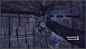 After getting upstairs, turn around to the south and use the Line Launcher #1 - Batman trophies (01-10) | Museum - Museum - Batman: Arkham City Game Guide