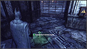 Head north and afterwards turn right #1 - Batman trophies (11-23) | Museum - Museum - Batman: Arkham City Game Guide