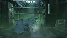 Take out the Disruptor and use it to detonate the proximity mine on the ground #1 - Batman trophies (01-12) | Wonder City - Wonder City - Batman: Arkham City Game Guide