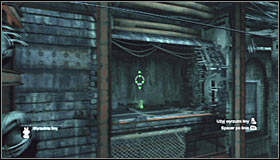 Fire a line at the western wall in the distance #1 - Batman trophies (01-12) | Wonder City - Wonder City - Batman: Arkham City Game Guide