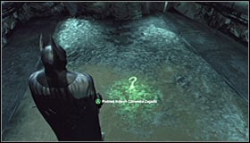 Start off east of the Trophys location - Batman trophies (13-25) | Wonder City - Wonder City - Batman: Arkham City Game Guide