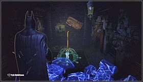 Head west, but dont turn right at once - Batman trophies (13-25) | Wonder City - Wonder City - Batman: Arkham City Game Guide