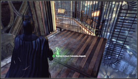 Soon you should find yourself by the western wall of the building and here you need to move south #1 - Batman trophies (13-25) | Wonder City - Wonder City - Batman: Arkham City Game Guide