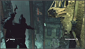 Start off by reaching the small ledge located east of the Trophys location #1 - Batman trophies (13-25) | Wonder City - Wonder City - Batman: Arkham City Game Guide