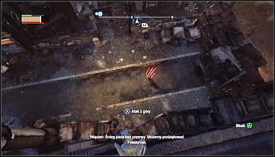 How to complete: Its a very simple challenge, implying attacking the enemy from above - Catwoman | Physical challenges - Physical challenges - Batman: Arkham City Game Guide
