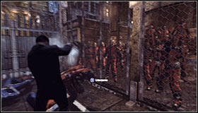 After eliminating both inmates, move towards Ryder - Prologue | Main story - Main story - Batman: Arkham City Game Guide