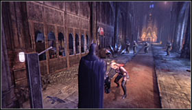 Once youre ready, use the door leading to the Medical Center #1 - Locate the source of the sniper shot | Main story - Main story - Batman: Arkham City Game Guide