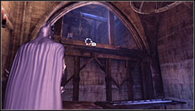 Head towards the door left of the Medical Center exit, in the north part of the building #1 - Locate the source of the sniper shot | Main story - Main story - Batman: Arkham City Game Guide