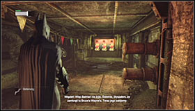 Return to the main corridor and for a change use the left passage - Access the Sionis Steel Mill through the main chimney | Main story - Main story - Batman: Arkham City Game Guide
