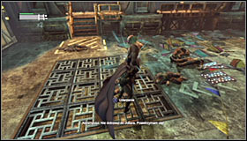 Fight until you get rid of the normal Thugs and afterwards move your attention to Hammer - Break into Jokers office in the Loading Bay | Main story - Main story - Batman: Arkham City Game Guide