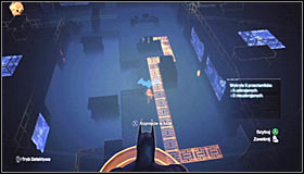 Id suggest using the Grapnel Gun to reach one of the vantage points #1 and afterwards observe how the enemies behave - Locate Mister Freeze and recover the cure | Main story - Main story - Batman: Arkham City Game Guide