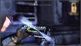 Afterwards approach the entrance and use the Cryptographic Sequencer on the right control panel #1 - Rescue Mister Freeze from Penguin in the Museum | Main story - Main story - Batman: Arkham City Game Guide