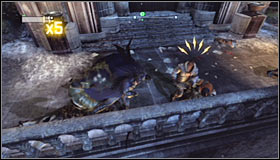 Head towards the museum and note that the entrance area is guarded by a new group of enemies #1 - Rescue Mister Freeze from Penguin in the Museum (part 2) | Main story - Main story - Batman: Arkham City Game Guide