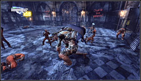 Apart from waving arms, its also worth to test out the Titans two other skills, i - Rescue remaining undercover GCPD officers in the Museum | Main story - Main story - Batman: Arkham City Game Guide