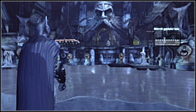 Once again jump down and head west - Rescue remaining undercover GCPD officers in the Museum | Main story - Main story - Batman: Arkham City Game Guide