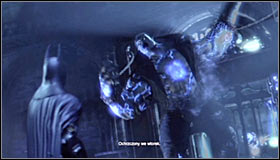 You can now approach Penguin #1 and lead out an attack which he wont be able to dodge - Confront Penguin in the Iceberg Lounge | Main story - Main story - Batman: Arkham City Game Guide