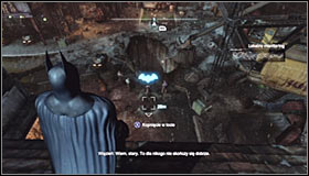 2 - Follow assassin using tracer device to locate Ras al Ghul | Main story - Main story - Batman: Arkham City Game Guide