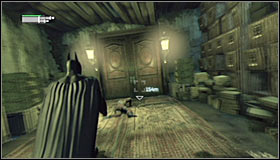Look out the armoured enemy, stun him before attacking - Follow assassin using tracer device to locate Ras al Ghul | Main story - Main story - Batman: Arkham City Game Guide