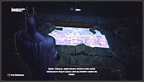 23 - Follow assassin using tracer device to locate Ras al Ghul | Main story - Main story - Batman: Arkham City Game Guide