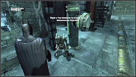 1 - Locate more Mechanical Guardians to fully reconstruct the video data | Main story - Main story - Batman: Arkham City Game Guide