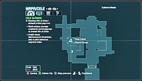 Search the room in which the assassins attacked you and you will come across the sixth Guardian #1 #2, leaving only one machine left to find - Locate more Mechanical Guardians to fully reconstruct the video data | Main story - Main story - Batman: Arkham City Game Guide