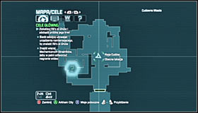In order to reach the seventh Guardian, you have to go to the central part of Wonder Avenue - Locate more Mechanical Guardians to fully reconstruct the video data | Main story - Main story - Batman: Arkham City Game Guide