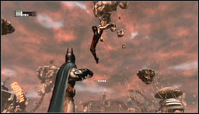 Constantly keep moving, regularly using Electrical Charge to drain the boss life bar #1 - Defeat Ras al Ghul | Main story - Main story - Batman: Arkham City Game Guide