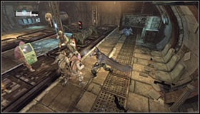 It would be good to begin the fight with a surprise attack (Y) on the armoured enemy #1 - Return to the GCPD to deliver the blood of Ras al Ghul to Mister Freeze | Main story - Main story - Batman: Arkham City Game Guide