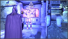 The last, fifth attack implies using the Electrical Charge - Defeat Mister Freeze | Main story - Main story - Batman: Arkham City Game Guide