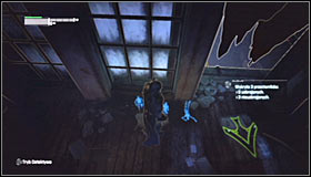 Dont try climbing up, instead press Y to eliminate both of them #1 - Locate Joker in the Steel Mill | Main story - Main story - Batman: Arkham City Game Guide