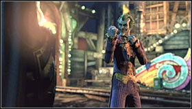 Head west and soon you will reach a new door #1 - Locate Joker in the Steel Mill | Main story - Main story - Batman: Arkham City Game Guide