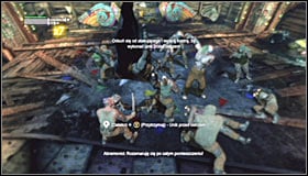 Unfortunately the thugs will soon be joined by much stronger enemies - Defeat Joker | Main story - Main story - Batman: Arkham City Game Guide