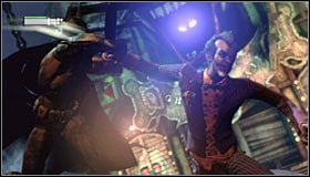 In the end you will have to take care of Joker, treating him in the same manner as the enemies equipped with blades #1, i - Defeat Joker | Main story - Main story - Batman: Arkham City Game Guide