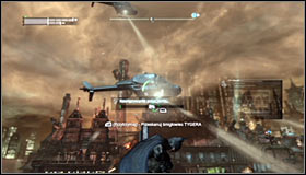 4 - Scan the TYGER helicopter to locate the Master Control Program | Main story - Main story - Batman: Arkham City Game Guide