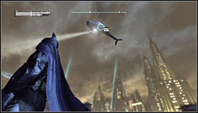 1 - Retrieve Master Control Program transmitter from Primary Helicopter | Main story - Main story - Batman: Arkham City Game Guide