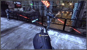 It would be good to attack those snipers by surprise - Gain access to Wonder Tower | Main story - Main story - Batman: Arkham City Game Guide