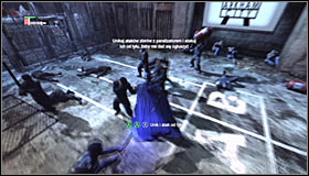 OF course you cant ignore other enemies in this room, leading out successful counterattack #1 - Gain access to Wonder Tower | Main story - Main story - Batman: Arkham City Game Guide