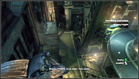 Talk with Fiona Wilson #1, who will tell you that since your last visit, the TYGER guards have taken over the tower - Climb the observation deck to stop Protocol 10 | Main story - Main story - Batman: Arkham City Game Guide