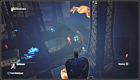 6 - Climb the observation deck to stop Protocol 10 | Main story - Main story - Batman: Arkham City Game Guide