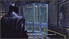 Now you can enter the elevator - Climb the observation deck to stop Protocol 10 | Main story - Main story - Batman: Arkham City Game Guide
