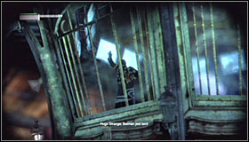 In order to complete finish the current objective, you will need to take care of all the enemies here, though there will be one additional difficulty here - Climb the observation deck to stop Protocol 10 | Main story - Main story - Batman: Arkham City Game Guide