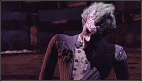 Now some cutscenes will play, including numerous surprising moments #1 #2 - Get the cure from Joker and stop him from becoming immortal | Main story - Main story - Batman: Arkham City Game Guide