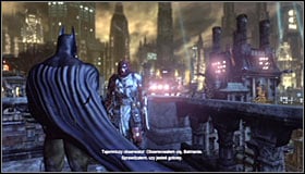 You will gain the chance to approach this mission while exploring Arkham City - Watcher in the Wings | Side missions - Side missions - Batman: Arkham City Game Guide